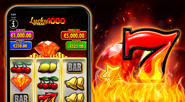 Embark on a Fiery Adventure with Lucky Streak 1000 Slot Game!