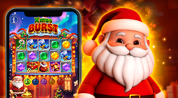 Experience Our New Christmas-themed Xmas Burst Slot Game!