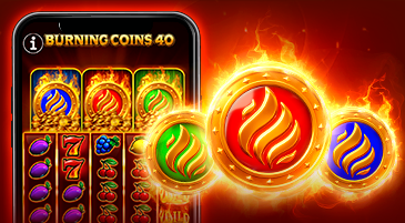 Burning Coins 40: A Fiery New World of Multiple Bonus Variations!