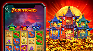 ES Games Releases 3 Coin Towers: A Festival of Fortune with Three Bonus Games!