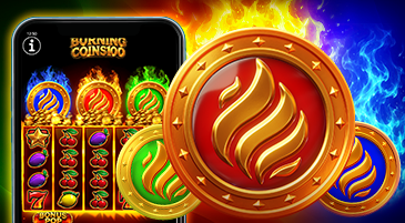 Firefighters Wanted in ES Games' Burning Coins 100!