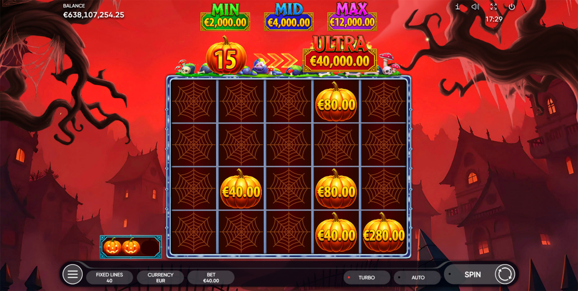 Play 3 Witch Pots slot by top casino game developer!