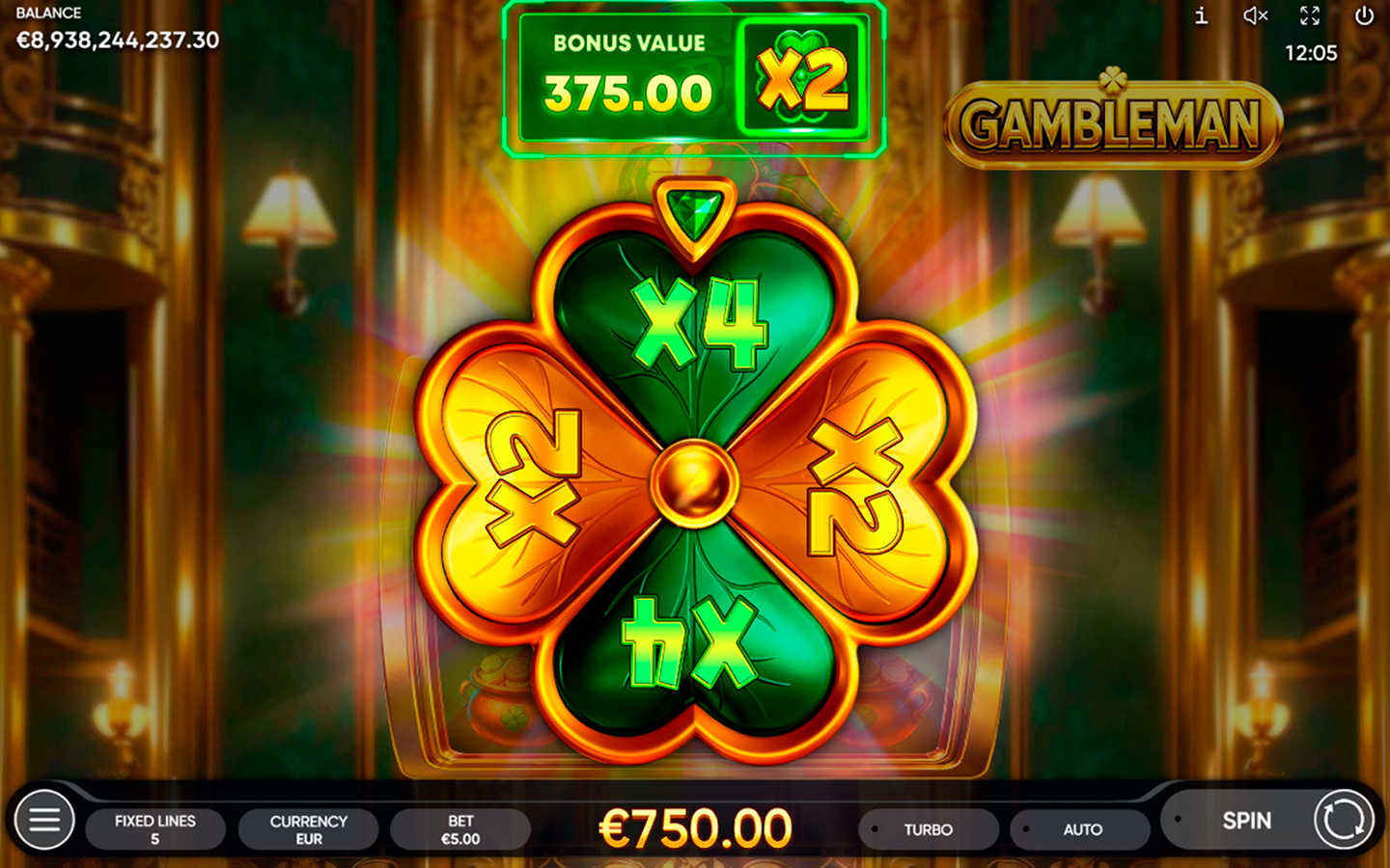 Play Gambleman slot by top casino game developer!
