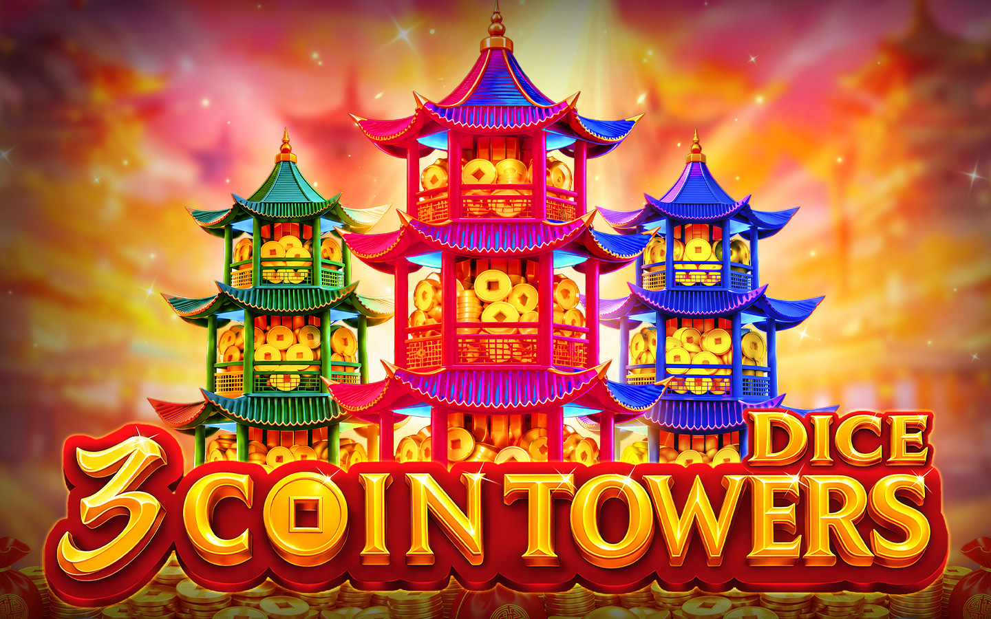 3 Coin Towers Dice