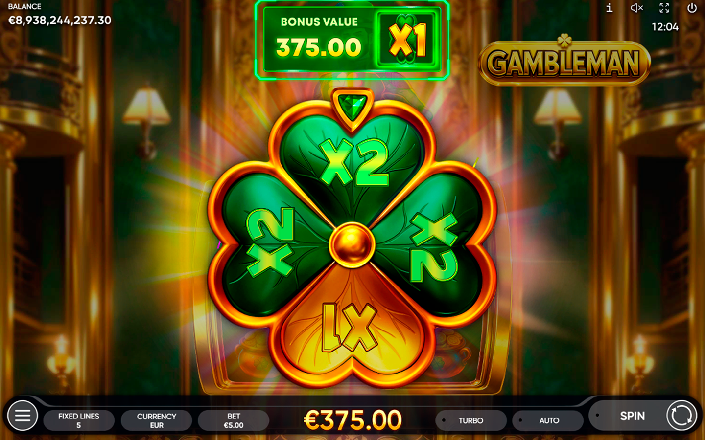 Play Gambleman slot by top casino game developer!