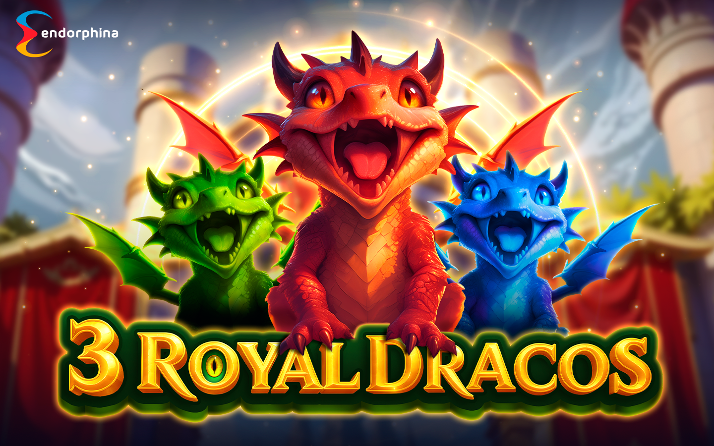 Play 3 Royal Dracos slot by top casino game developer!