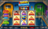 Play Lucky Stamps slot by top casino game developer!
