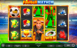 Play Football Mayhem slot by top casino game developer!