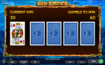 Play Big Brown slot by top casino game developer!