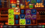 Play Bad Santa slot by top casino game developer!