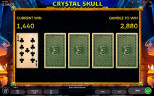 Play Crystal Skull slot by top casino game developer!