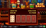 Play Bad Santa slot by top casino game developer!