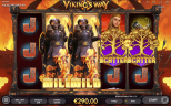 Play Vikings Way slot by top casino game developer!