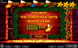 Play Santa's Gift slot by top casino game developer!