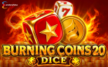 Play Burning Coins 20 Dice slot by top casino game developer!