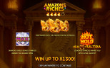 Play Amazons Riches slot by top casino game developer!