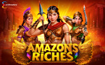 Play Amazons Riches slot by top casino game developer!