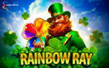 Play Rainbow Ray slot by top casino game developer!