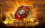 Play Book of Conquistador slot by top casino game developer!