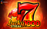 Play Lucky Streak 1000 slot by top casino game developer!